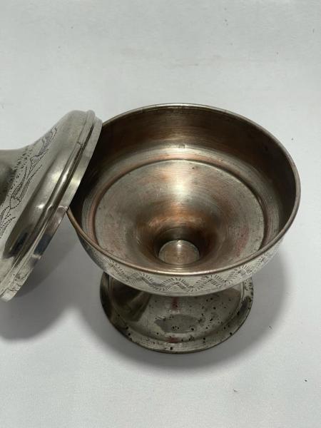 Bakır Şekerlik Aoa Ölçü 14Cm Çapi 16Cm Yüksekliği