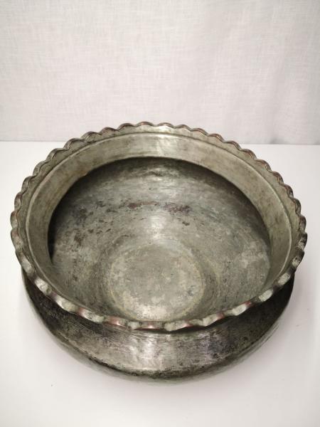 El Dövme Bakır Saksi Aoa Ölçü 33Cm Çapi 16Cm Yüksekliği