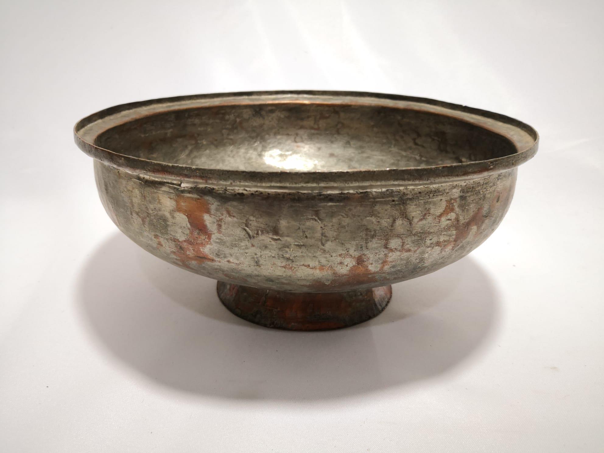 Dövme Bakır Sunumluk Aoa Ölçü 26Cm Çapi 11,5Cm Yüksekliği