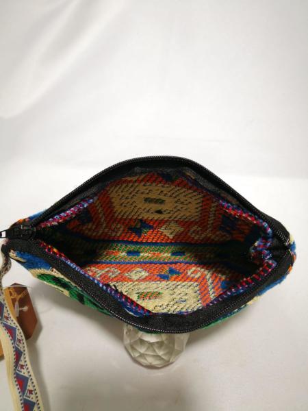 Kilim Desen Cüzdan Boy Çanta Ölçü 17X13Cm