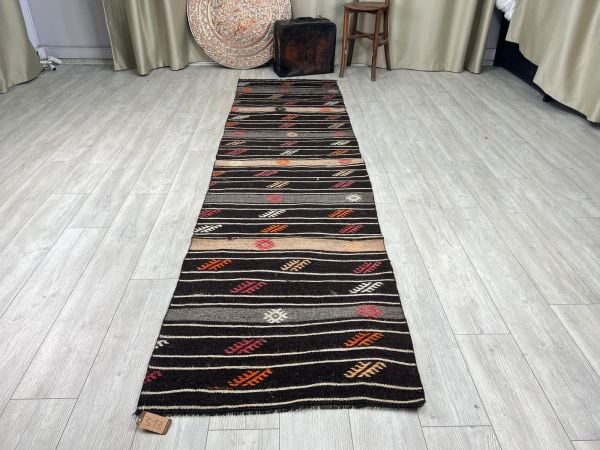 El Dokumasi Halı Kilim Yolluk Paspas Ölçü 330X85 Cm