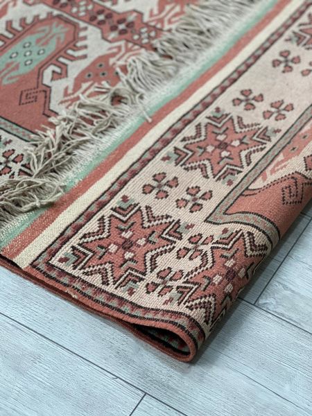 El Dokumasi Halı Kilim Yolluk Paspas Ölçü 196X130 Cm