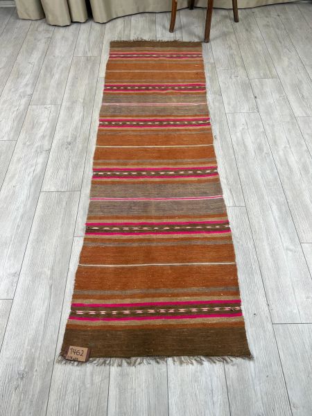 El Dokumasi Halı Kilim Yolluk Paspas Ölçü 214X65 Cm