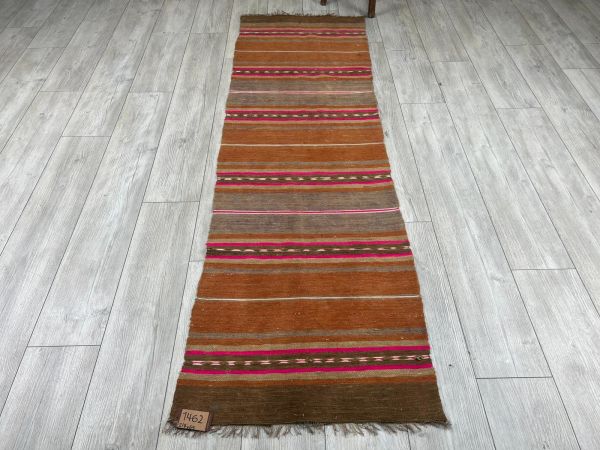 El Dokumasi Halı Kilim Yolluk Paspas Ölçü 214X65 Cm
