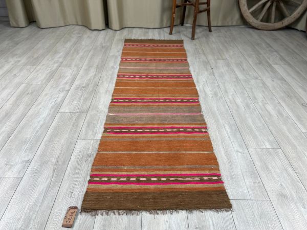 El Dokumasi Halı Kilim Yolluk Paspas Ölçü 210X65 Cm