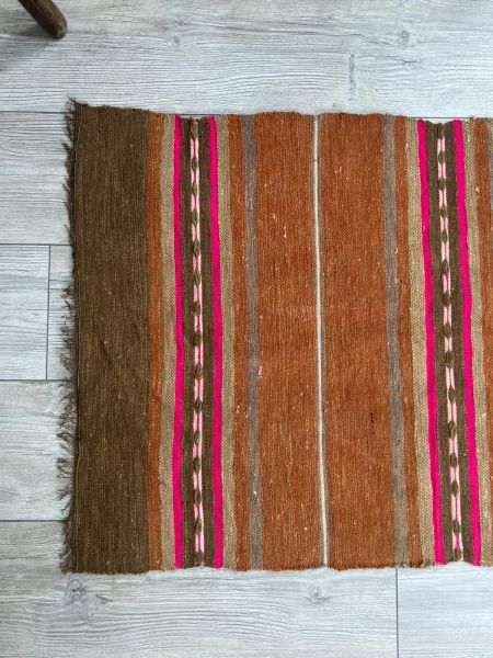 El Dokumasi Halı Kilim Yolluk Paspas Ölçü 210X65 Cm