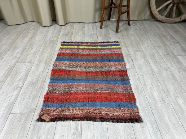 El Dokumasi Halı Kilim Yolluk Paspas Ölçü 120X83 Cm