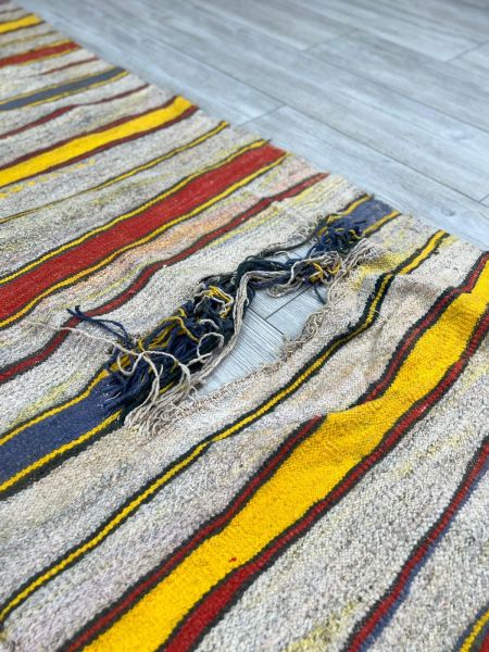 El Dokumasi Halı Kilim Yolluk Paspas Ölçü 255X132 Cm