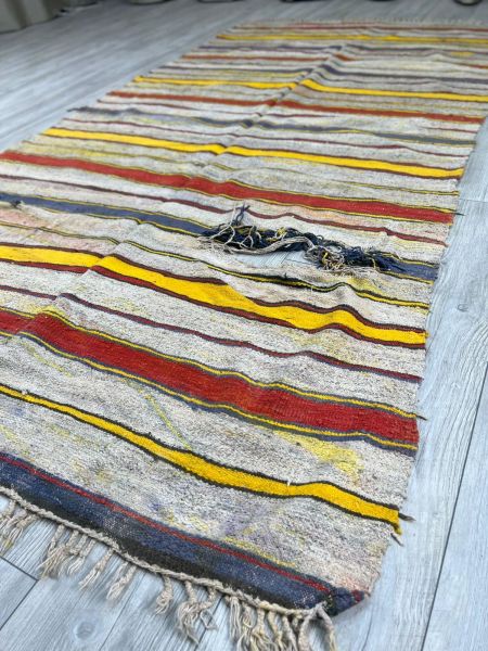 El Dokumasi Halı Kilim Yolluk Paspas Ölçü 255X132 Cm