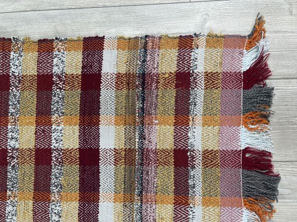 El Dokumasi Halı Kilim Yolluk Paspas Ölçü 121X94 Cm