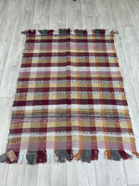 El Dokumasi Halı Kilim Yolluk Paspas Ölçü 121X94 Cm