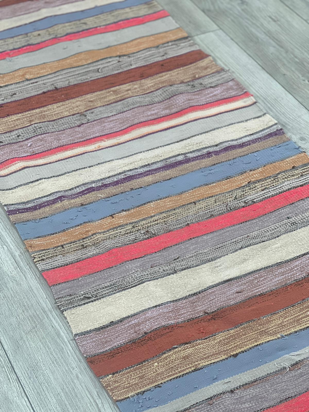 El Dokumasi Halı Kilim Yolluk Paspas Ölçü 322X59 Cm