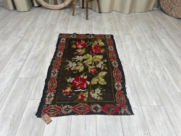 El Dokumasi Halı Kilim Yolluk Paspas Ölçü 130X79 Cm