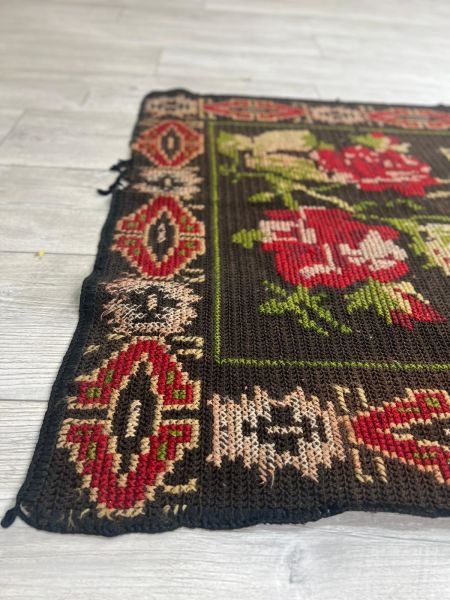El Dokumasi Halı Kilim Yolluk Paspas Ölçü 130X79 Cm