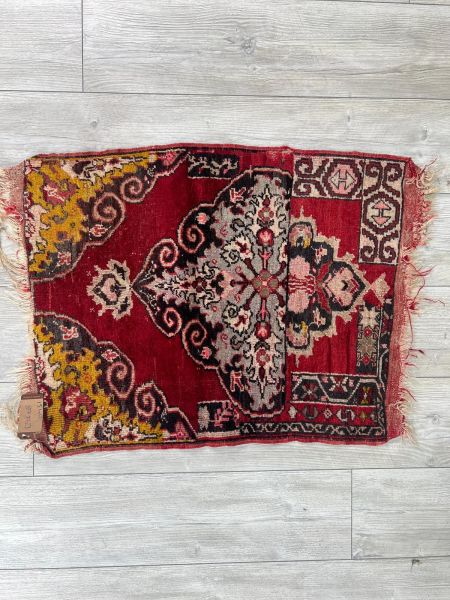 El Dokumasi Halı Kilim Yolluk Paspas Ölçü 80X63 Cm