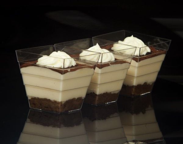 Mini Kap 60 Cc Polistiren Siyah Rubikap Mc.06 25 Adet