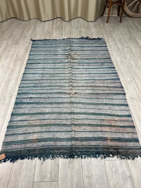 El Dokumasi Halı Kilim Yolluk Paspas Ölçü 218X133 Cm