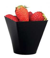 Mini Kap 60 Cc Polistiren Siyah Rubikap Mc.06 25 Adet