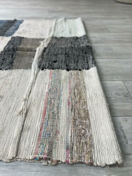 El Dokumasi Halı Kilim Yolluk Paspas Ölçü 179X123 Cm