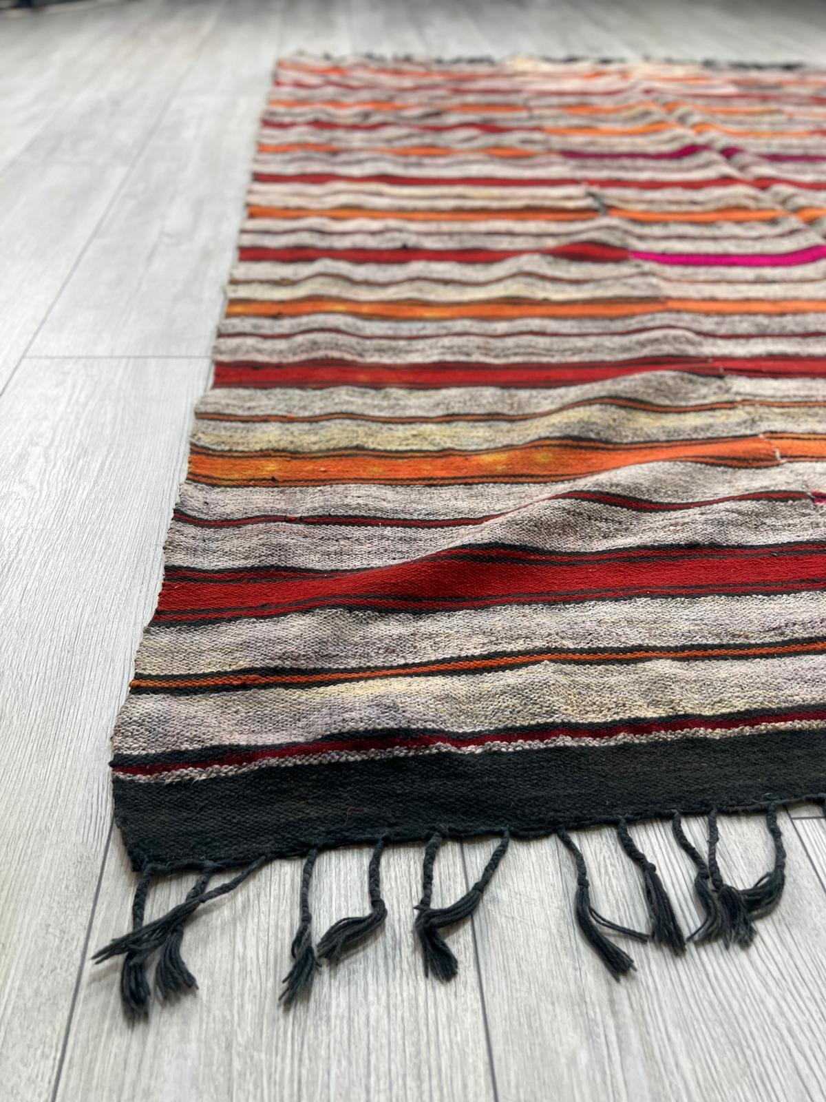 El Dokumasi Halı Kilim Yolluk Paspas Ölçü 220X166 Cm