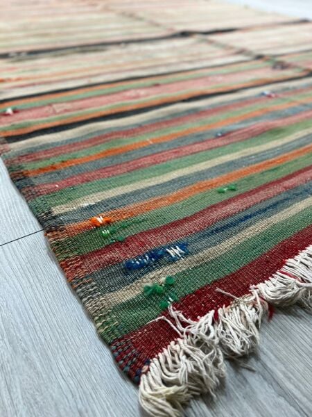 El Dokumasi Halı Kilim Yolluk Paspas Ölçü 333X180 Cm