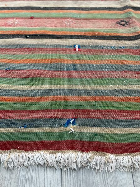 El Dokumasi Halı Kilim Yolluk Paspas Ölçü 333X180 Cm