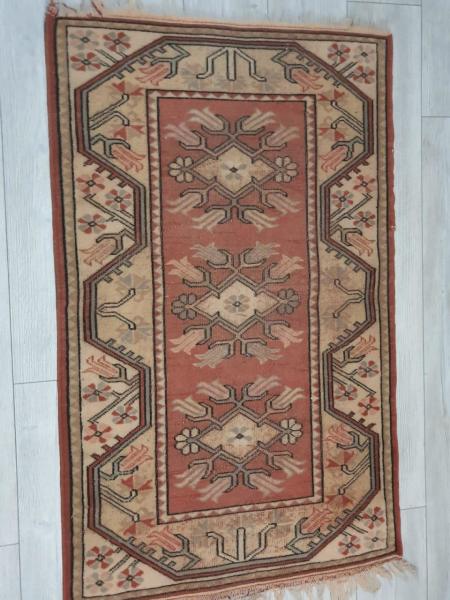 Anadolu İşi El Dokumasi Halı Aoa Ölçü 81X129Cm