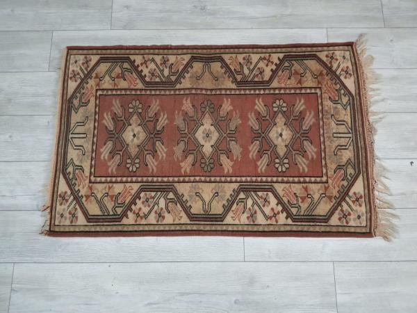 Anadolu İşi El Dokumasi Halı Aoa Ölçü 81X129Cm