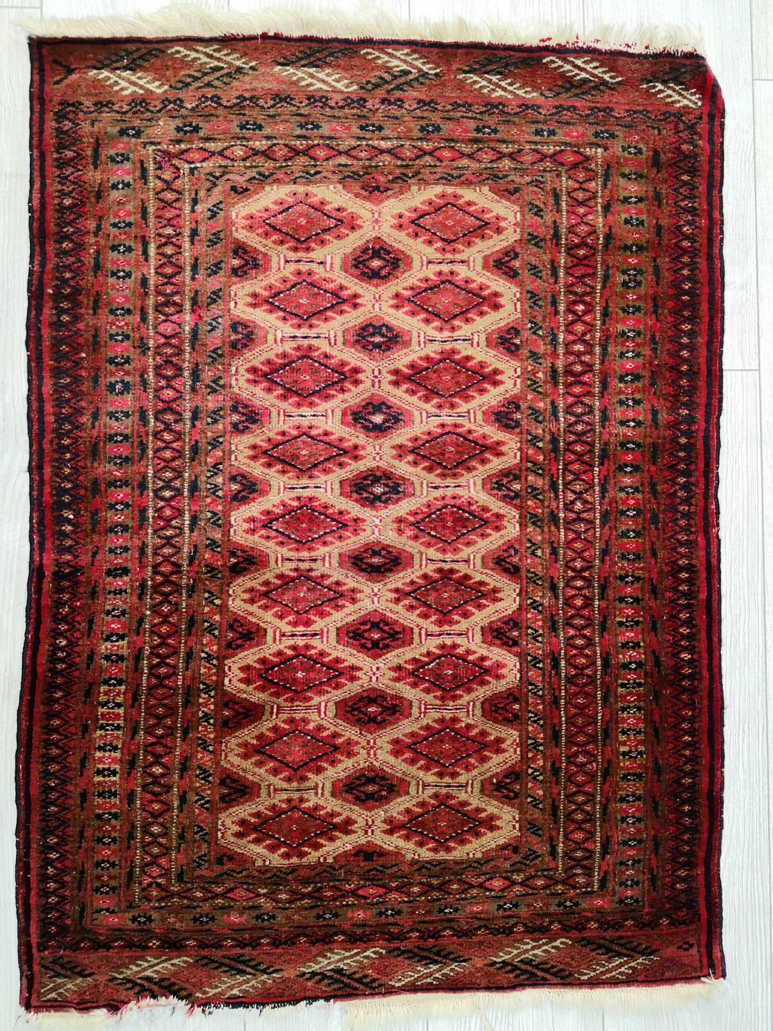 Anadolu Etnik Model El Dokumasi Halı Aoa Ölçü 77X105Cm