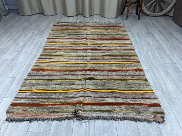 El Dokumasi Halı Kilim Yolluk Paspas Ölçü 237X153 Cm