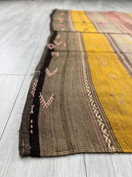 El Dokumasi Halı Kilim Yolluk Paspas Ölçü 174X143 Cm