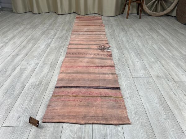 El Dokumasi Halı Kilim Yolluk Paspas Ölçü 288X57 Cm