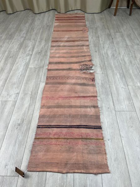 El Dokumasi Halı Kilim Yolluk Paspas Ölçü 288X57 Cm