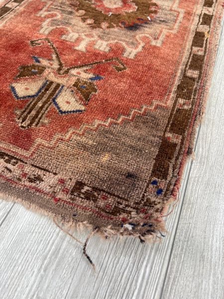 El Dokumasi Halı Kilim Yolluk Paspas Ölçü 104X50 Cm