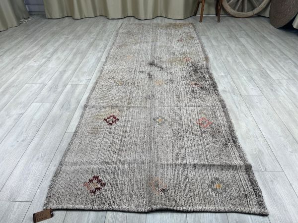 El Dokumasi Halı Kilim Yolluk Paspas Ölçü 330X115 Cm