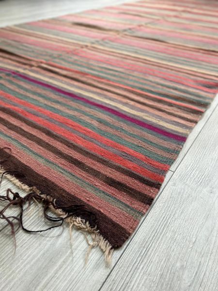 El Dokumasi Halı Kilim Yolluk Paspas Ölçü 392X153 Cm