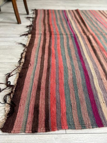 El Dokumasi Halı Kilim Yolluk Paspas Ölçü 392X153 Cm