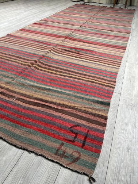 El Dokumasi Halı Kilim Yolluk Paspas Ölçü 392X153 Cm