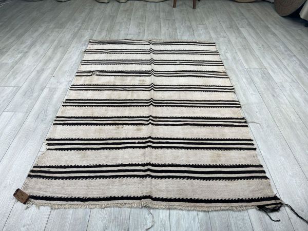 El Dokumasi Halı Kilim Yolluk Paspas Ölçü 194X133 Cm