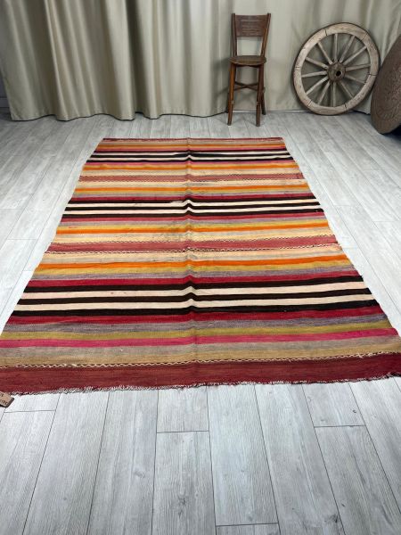 El Dokumasi Halı Kilim Yolluk Paspas Ölçü 284X185 Cm