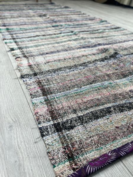 El Dokumasi Halı Kilim Yolluk Paspas Ölçü 302X134 Cm