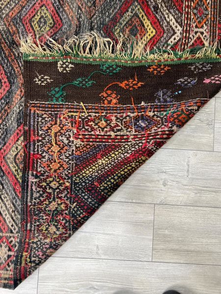 El Dokumasi Halı Kilim Yolluk Paspas Ölçü 171X160 Cm