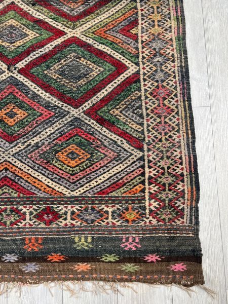 El Dokumasi Halı Kilim Yolluk Paspas Ölçü 171X160 Cm