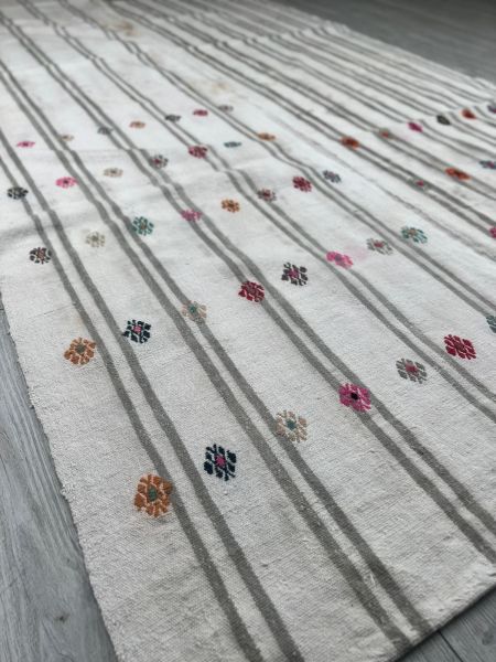 El Dokumasi Halı Kilim Yolluk Paspas 295-258X151 Cm