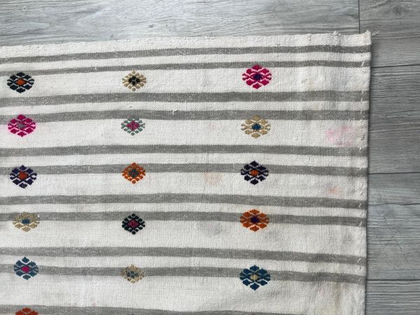 El Dokumasi Halı Kilim Yolluk Paspas 295-258X151 Cm