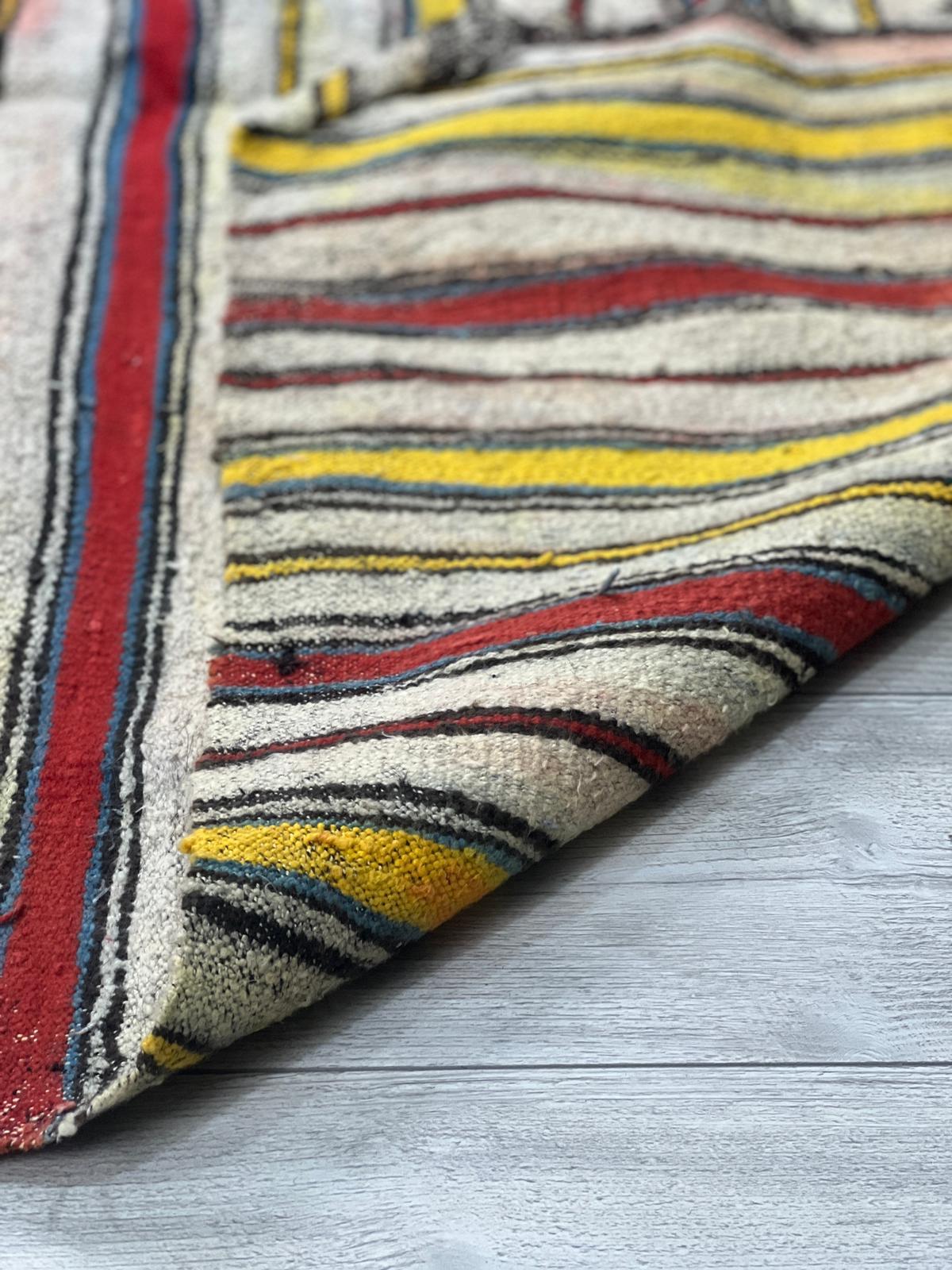 El Dokumasi Halı Kilim Yolluk Paspas Ölçü 247X144 Cm