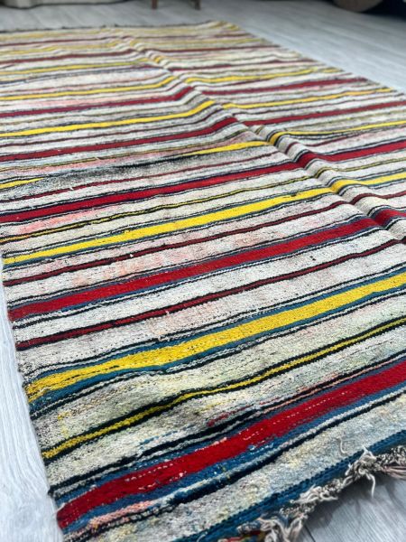 El Dokumasi Halı Kilim Yolluk Paspas Ölçü 247X144 Cm