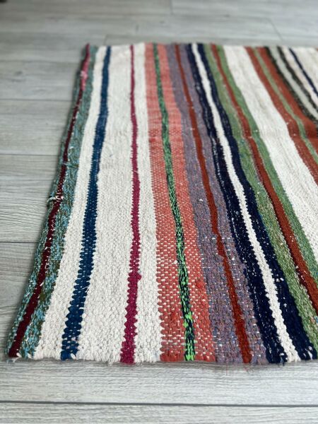 El Dokumasi Halı Kilim Yolluk Paspas Ölçü 244X84 Cm