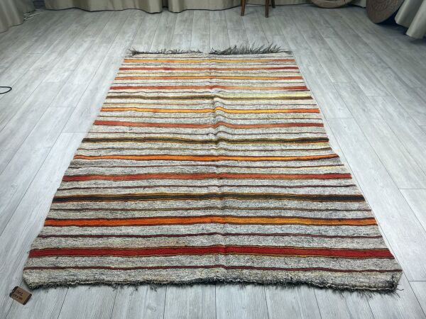 El Dokumasi Halı Kilim Yolluk Paspas Ölçü 231X159 Cm