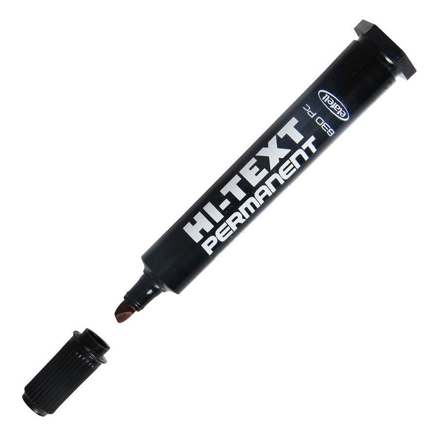 Kalem Hi-Text 830Pc Marker 3,5X4,5 Mm Siyah Hi-Text 1 Adet